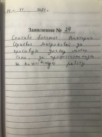 Отзыв о Митряковой В.С.