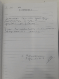 Отзыв о Мехдиевой Э. Д.